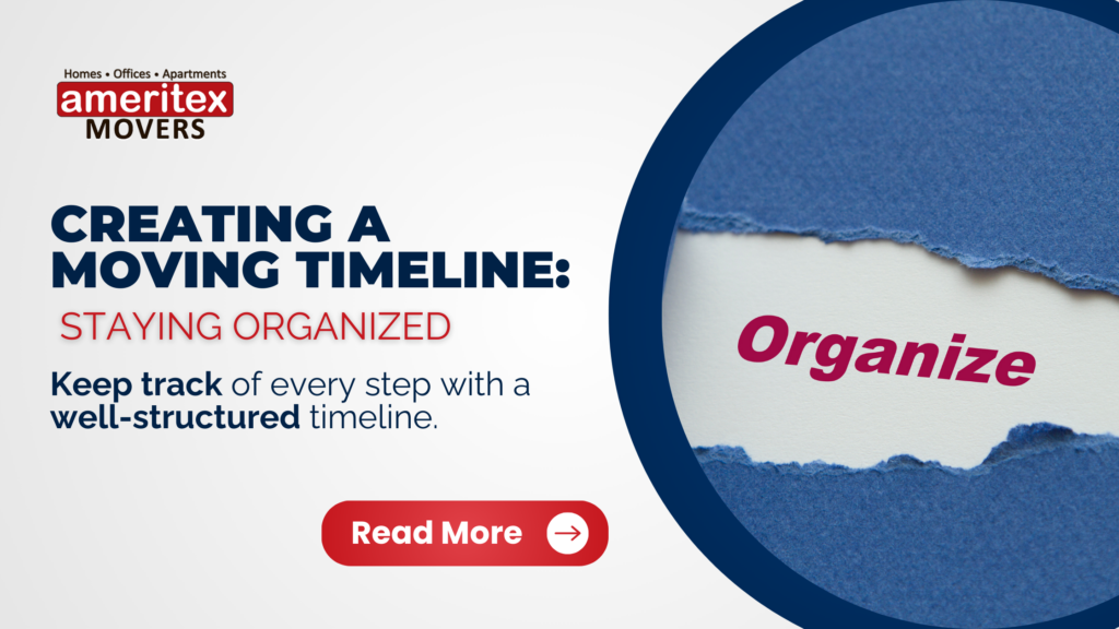 Creating a Moving Timeline Staying Organized